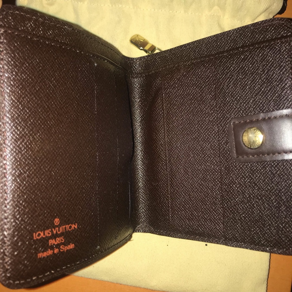 Louis Vuitton Damien Ebene canvas wallet - Picture 5 of 6